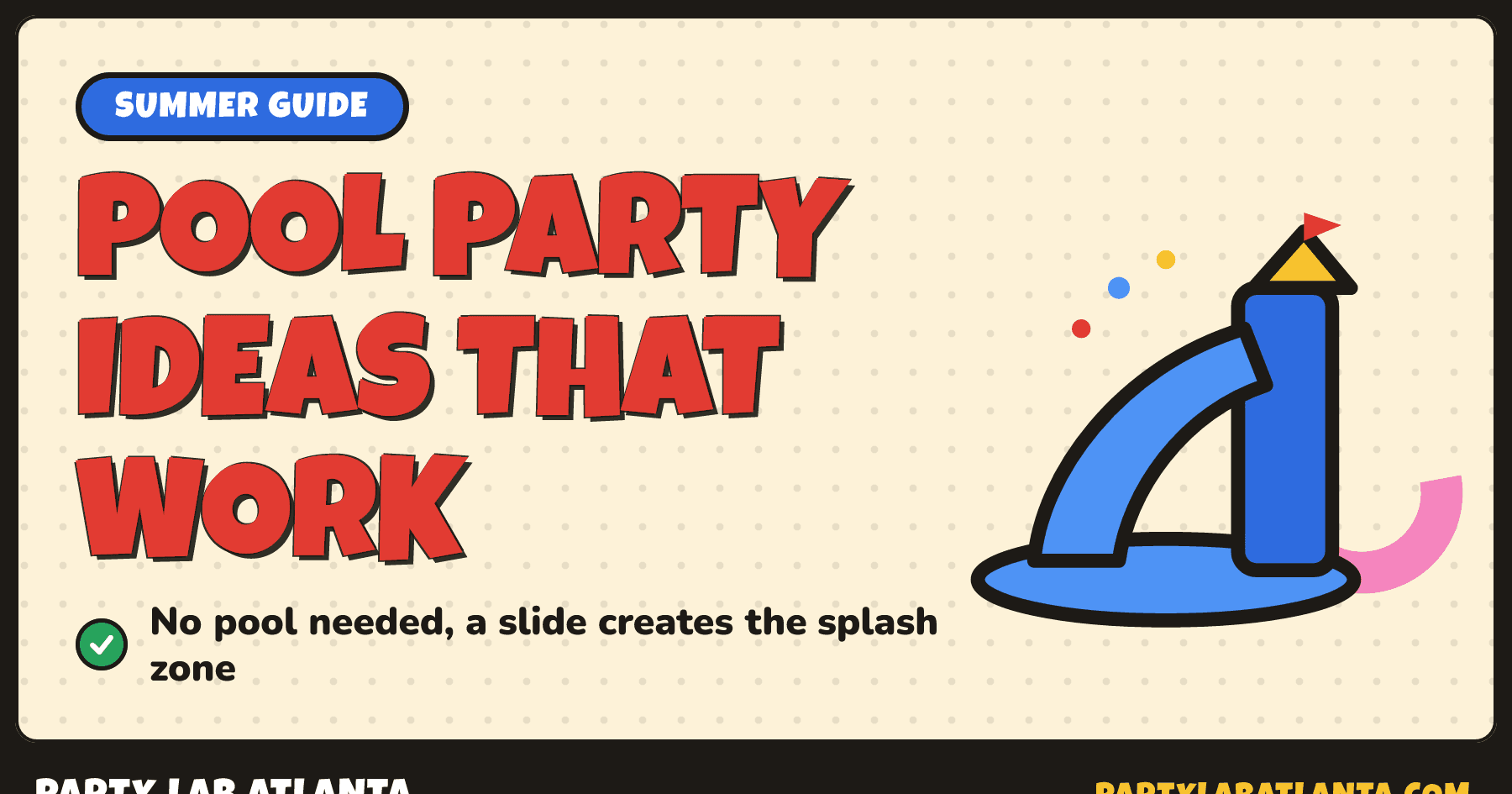 Pool Party Ideas Atlanta Parents Can Actually Pull Off
